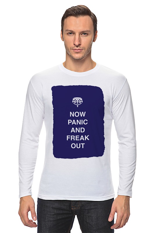 Printio Лонгслив Now panic and freak out printio футболка wearcraft premium slim fit now panic and freak out
