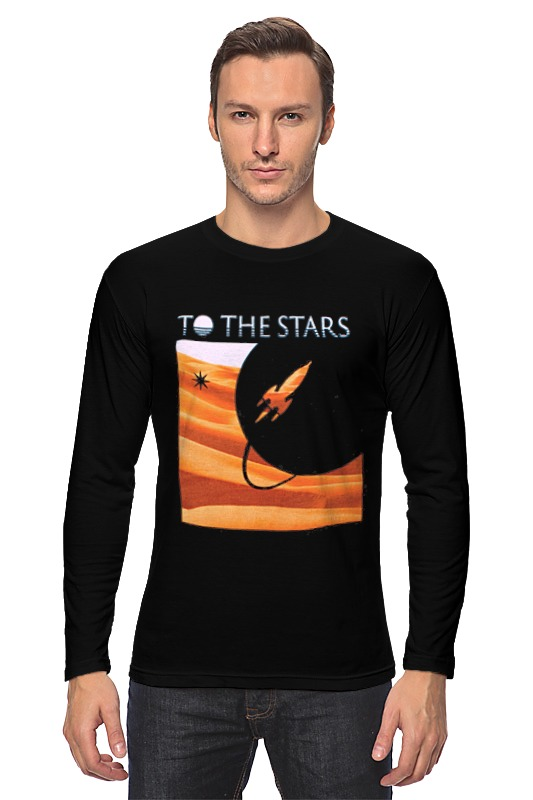 Printio Лонгслив To the stars dunes mens printio толстовка wearcraft premium унисекс to the stars dunes mens