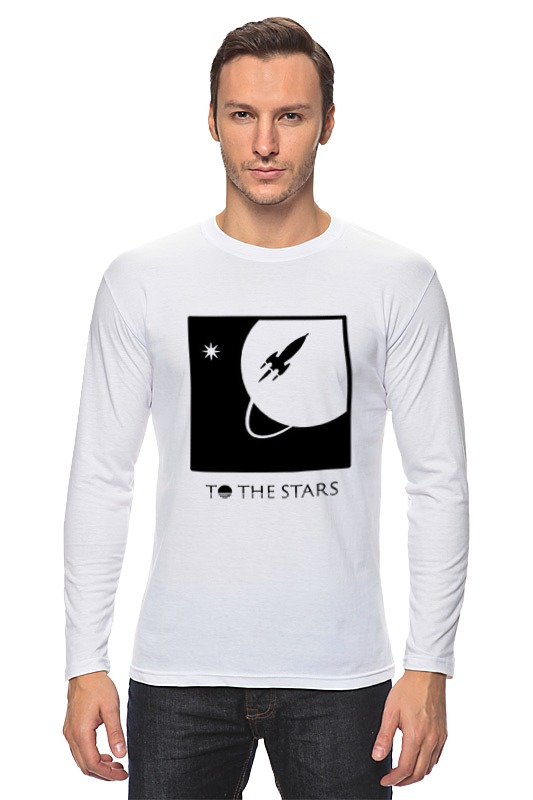 Printio Лонгслив To the stars media printio футболка wearcraft premium to the stars media