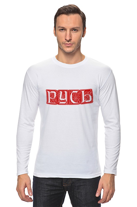 printio футболка wearcraft premium русь живая символика Printio Лонгслив Русь. живая символика.