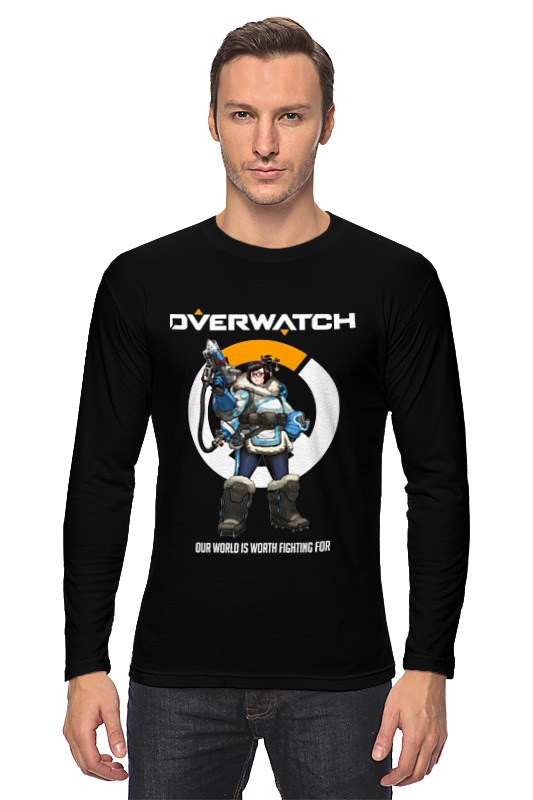 Printio Лонгслив Overwatch. мэй printio футболка классическая overwatch мэй