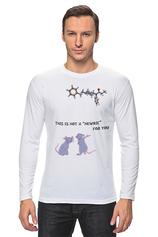 Printio Лонгслив Learn biochemistry — and enjoy your life!