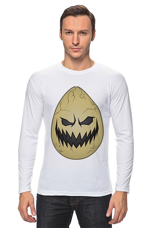Printio Лонгслив Humpty dumpty - halloween style printio футболка wearcraft premium slim fit humpty dumpty halloween style