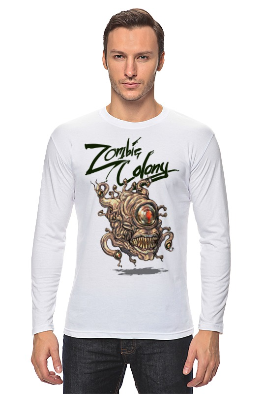 Printio Лонгслив Зомби