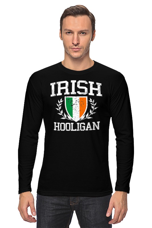 Printio Лонгслив Ирландский хулиган printio футболка классическая ирландский хулиган
