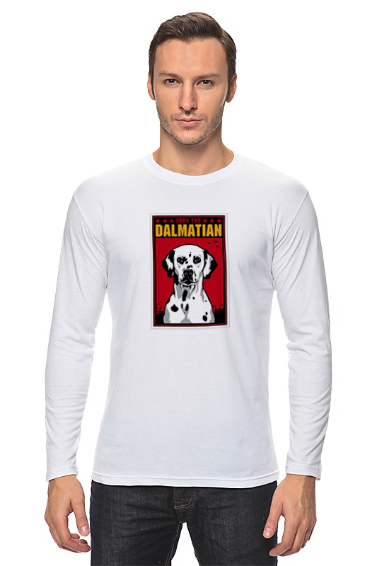 цена Printio Лонгслив Собака: dalmatian