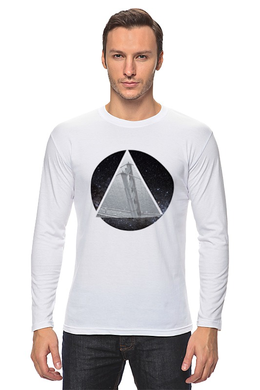 Printio Лонгслив Абстракция треугольник