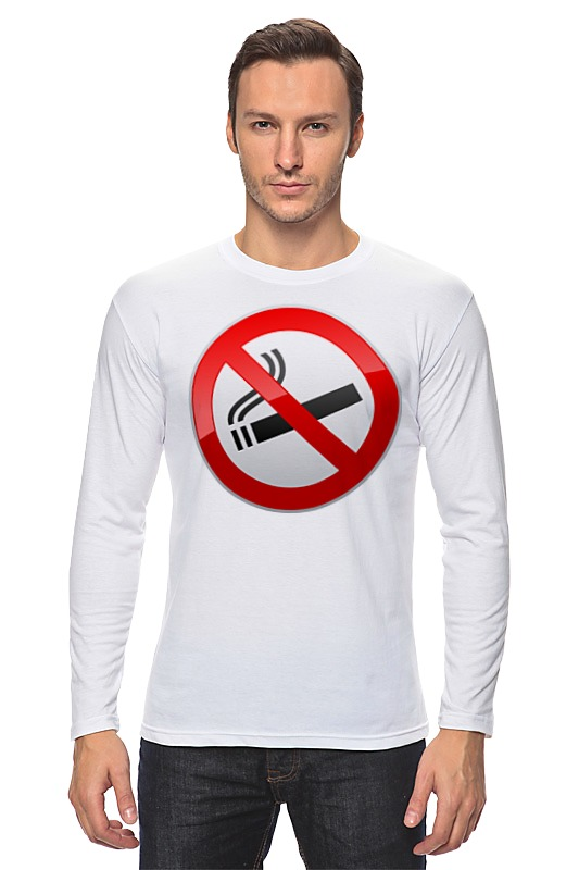 Printio Лонгслив No smoking printio футболка классическая no smoking