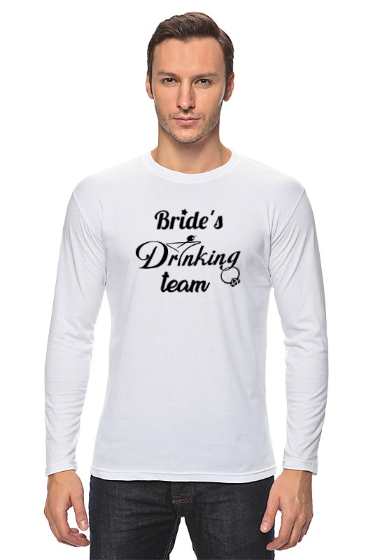 Printio Лонгслив Bride’s drinking team printio лонгслив bride’s drinking team