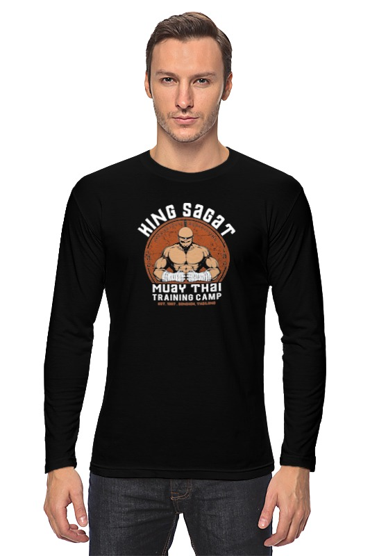 Printio Лонгслив Street fighter. king sagat training camp