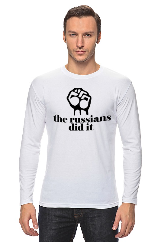 Printio Лонгслив The russians did it printio толстовка wearcraft premium унисекс the russians did it