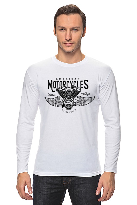 Printio Лонгслив Motocycles