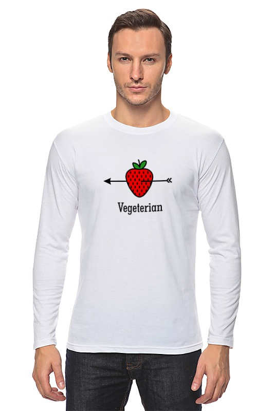 Printio Лонгслив Vegeterian printio сумка vegeterian