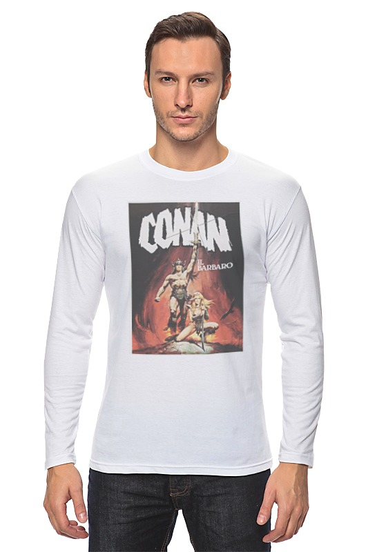 Printio Лонгслив Conan the barbarian комикс конан варвар боги бал сагота