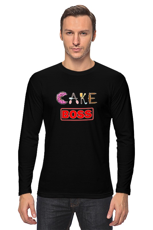 Printio Лонгслив Cake boss
