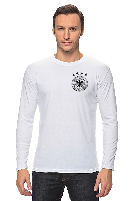 printio футболка wearcraft premium сборная германии по футболу 2016 Printio Лонгслив Сборная германии по футболу 2016