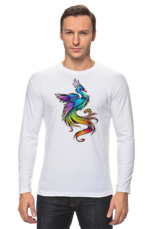 Printio Лонгслив Павлин