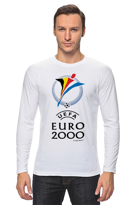 Printio Лонгслив Чемпиона европы по футболу 2000 год printio толстовка wearcraft premium унисекс чемпиона европы по футболу 2000 год