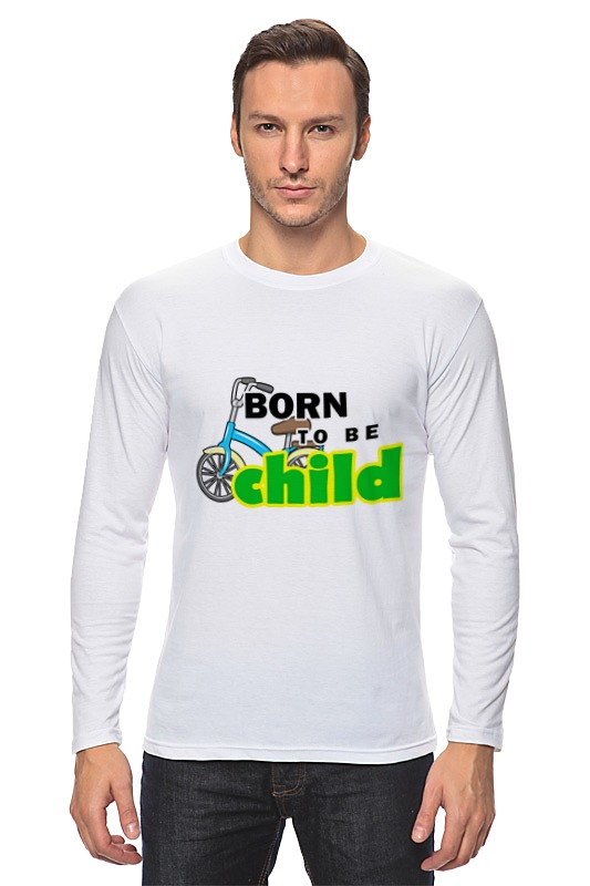 printio футболка wearcraft premium born to be child Printio Лонгслив Born to be child