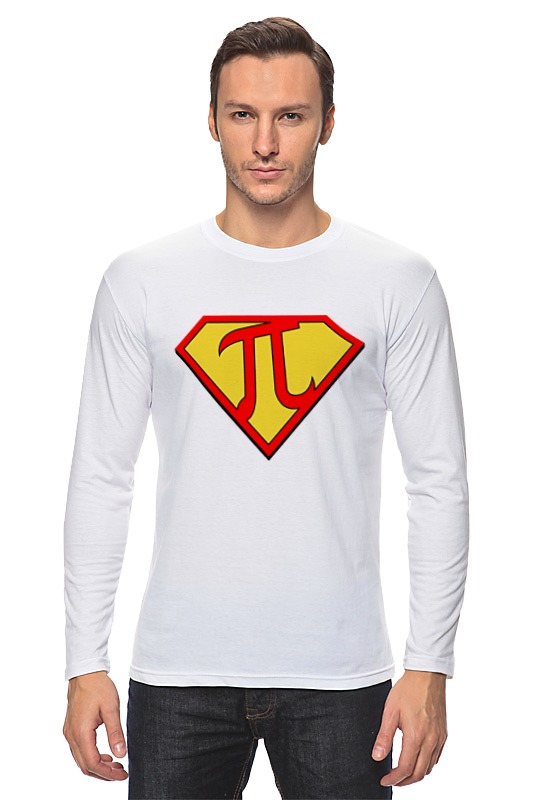 Printio Лонгслив Супер пи (super pi) printio футболка wearcraft premium супер пи super pi