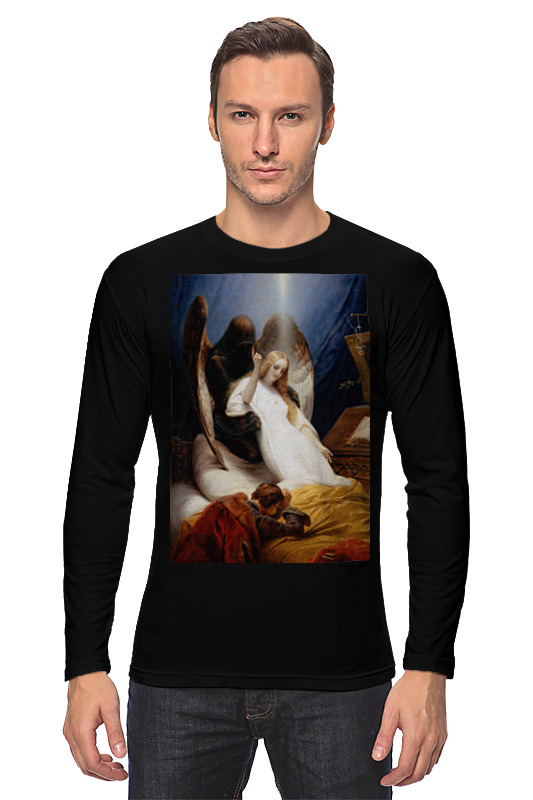 Printio Лонгслив Ангел смерти (орас верне) printio футболка классическая ангел смерти орас верне