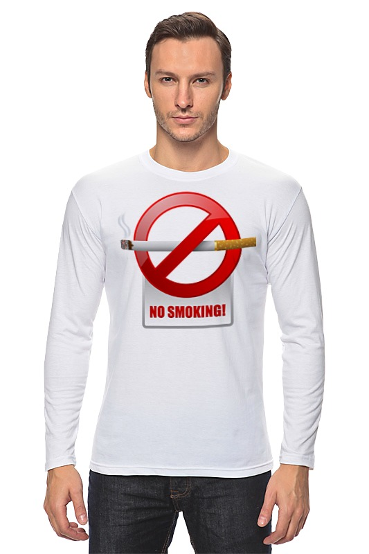 no smoking Printio Лонгслив No smoking