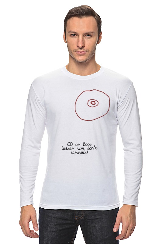Printio Лонгслив Cd или титя printio футболка с полной запечаткой мужская cd или титя
