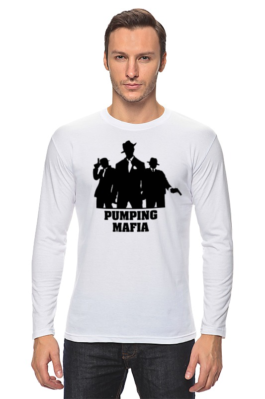 Printio Лонгслив Pumping mafia #1 printio футболка классическая pumping mafia 1