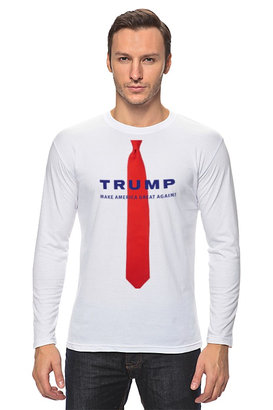 Printio Лонгслив Галстук трампа printio футболка классическая галстук трампа