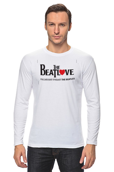 Заказать лонгслив в Москве. Лонгслив Классическая женская The Beatlove от zibang - готовые дизайны и нанесение принтов.