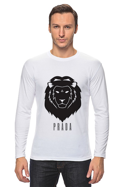 Заказать лонгслив в Москве. Лонгслив Prada Lion  от mardiyank - готовые дизайны и нанесение принтов.
