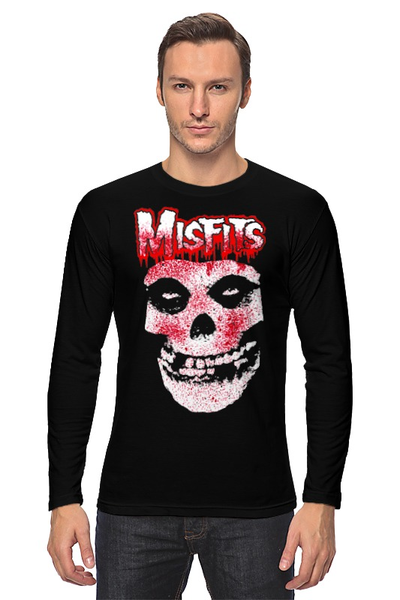 Заказать лонгслив в Москве. Лонгслив Misfits от Николай  Вахлаков  - готовые дизайны и нанесение принтов.