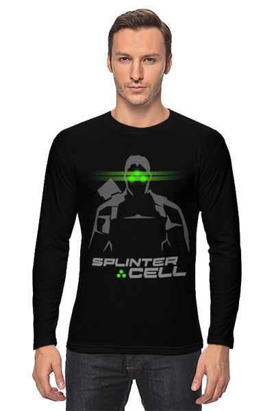 Заказать лонгслив в Москве. Лонгслив Splinter Cell от geekbox - готовые дизайны и нанесение принтов.
