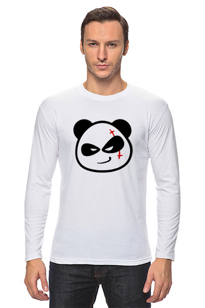 Заказать лонгслив в Москве. Лонгслив Bad Panda от T-shirt print  - готовые дизайны и нанесение принтов.
