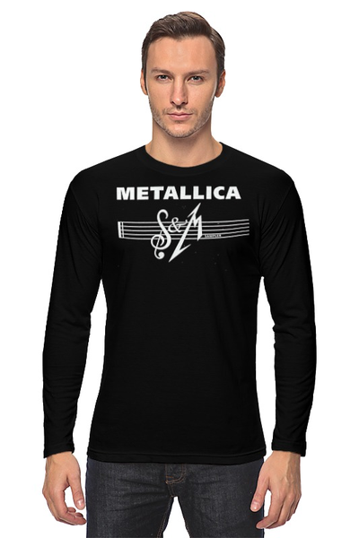 Заказать лонгслив в Москве. Лонгслив Metallica от Leichenwagen - готовые дизайны и нанесение принтов.