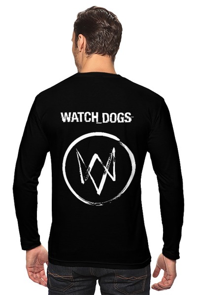 Заказать лонгслив в Москве. Лонгслив Watch_Dogs от snowi - готовые дизайны и нанесение принтов.