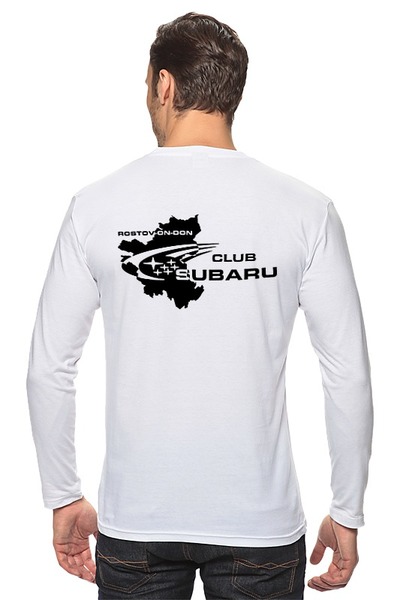 Заказать лонгслив в Москве. Лонгслив SUBARU FORESTER I'm Subarist (Subaru Club 161) от Евгений Лукьянов - готовые дизайны и нанесение принтов.