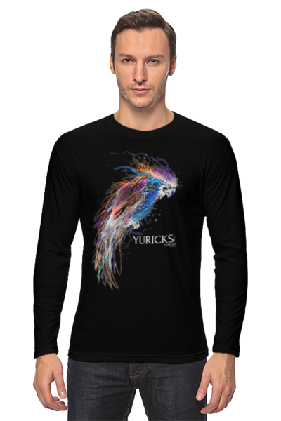 Заказать лонгслив в Москве. Лонгслив COCKATOO ART от yuricks - готовые дизайны и нанесение принтов.