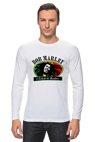 Заказать лонгслив в Москве. Лонгслив MARLEY от gent777 - готовые дизайны и нанесение принтов.