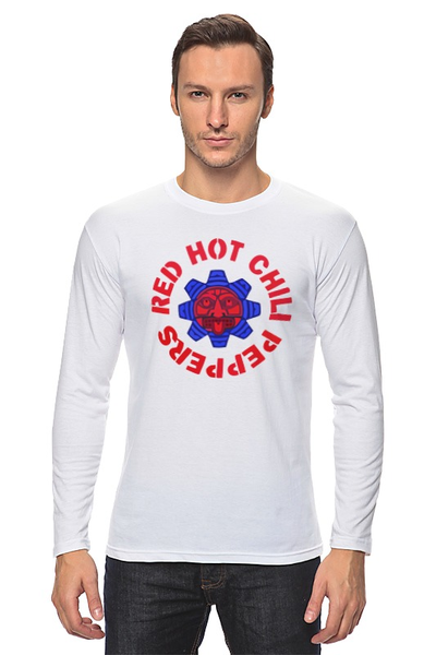 Заказать лонгслив в Москве. Лонгслив Для фаната Red Hot Chili Peppers от rhcp - готовые дизайны и нанесение принтов.