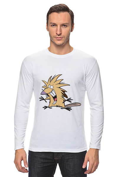 Заказать лонгслив в Москве. Лонгслив The Angry Beavers от Easy-store - готовые дизайны и нанесение принтов.