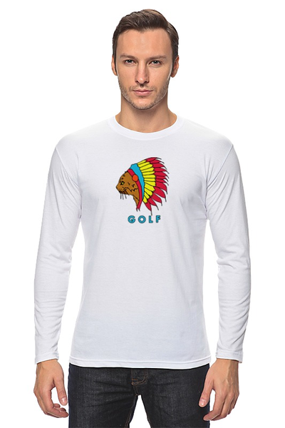 Заказать лонгслив в Москве. Лонгслив PAVEL PORNUH GOLF TEE 13 от pavelpornuh - готовые дизайны и нанесение принтов.