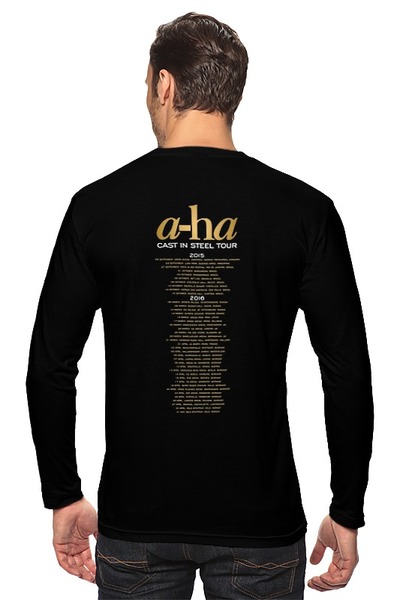 Заказать лонгслив в Москве. Лонгслив a-ha / Cast In Steel Tour от OEX design - готовые дизайны и нанесение принтов.