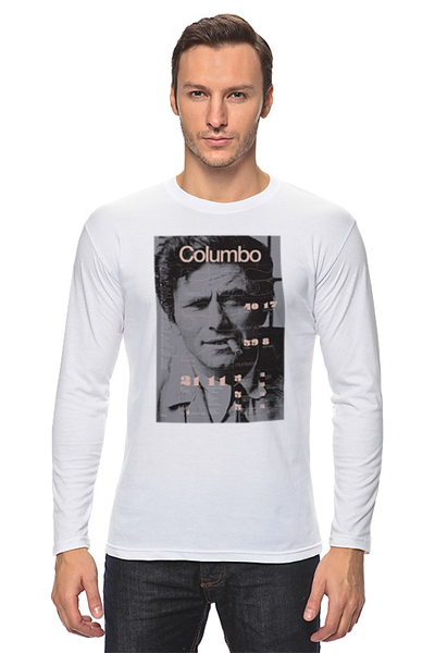 Заказать лонгслив в Москве. Лонгслив Columbo от cherdantcev - готовые дизайны и нанесение принтов.