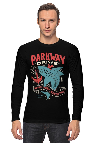 Заказать лонгслив в Москве. Лонгслив Parkway Drive от geekbox - готовые дизайны и нанесение принтов.