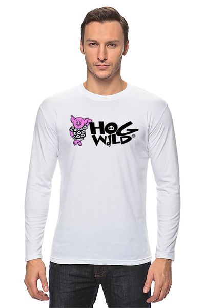 Заказать лонгслив в Москве. Лонгслив Hog Wild от Leichenwagen - готовые дизайны и нанесение принтов.