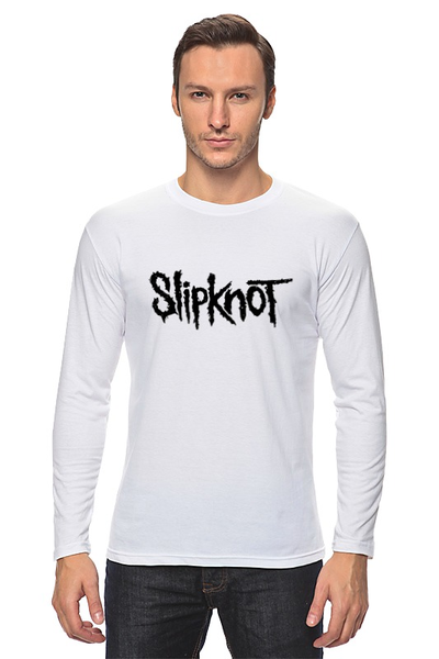 Заказать лонгслив в Москве. Лонгслив Slipknot от YellowCloverShop - готовые дизайны и нанесение принтов.