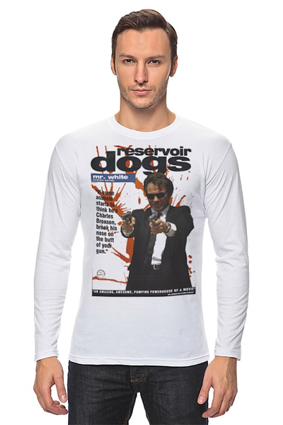 Заказать лонгслив в Москве. Лонгслив Reservoir Dogs от KinoArt - готовые дизайны и нанесение принтов.