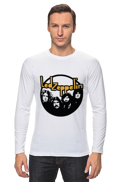 Заказать лонгслив в Москве. Лонгслив Led Zeppelin от Easy-store - готовые дизайны и нанесение принтов.