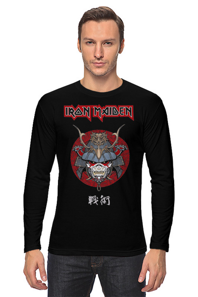 Заказать лонгслив в Москве. Лонгслив Iron Maiden от Leichenwagen - готовые дизайны и нанесение принтов.